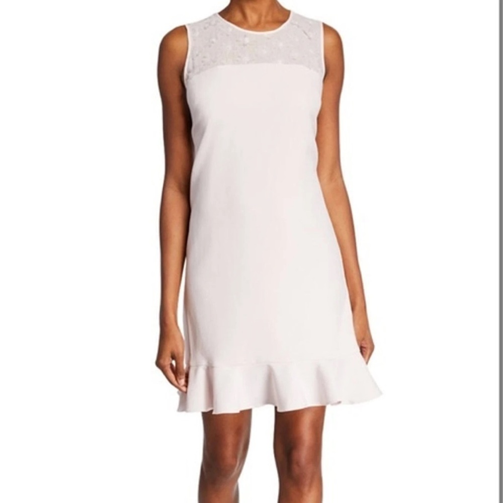 Karl Lagerfeld light Pink Sleeveless Dress Size12